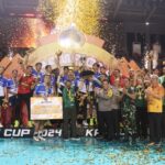 Kapolri Tutup Langsung Turnamen Bola Voli Sekaligus Resmikan Pembangunan Sumur Bor Dan Filtrasi Air Bersih Layak Minum Di Kalimantan Barat