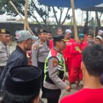 Kabag Ops Polres Kediri Kota Hentikan Acara Pencak Dor yang Digelar di Salah Satu Ponpes, Ini Alasannya !