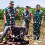 Letkol Inf Budi Santoso Tinjau Program Pompanisasi di Wilayah Koramil 0808/10 Kademangan