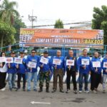 Kampanye Anti Narkoba, Polres Kediri Kota Gelar Family Adventure Offroad dan Bakti Sosial