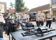 Polres Kediri Kota Pastikan Kesiapan Pilkada, Cek Kendaraan Dinas dan Almatsus