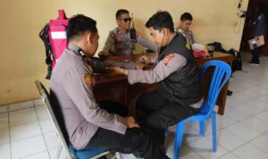Cek Rutin, Personel Polres Sidrap Siap Tempur Jaga Pilkada!