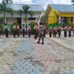 TNI & Pelajar Kompak di Lomba PBB!
