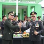 Serangan Fajar Kapolres di Makodim 1420/Sidrap