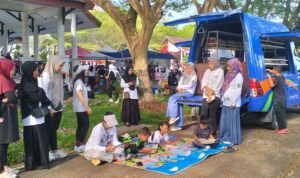 Perpus Keliling Hits di Hari Jadi Sulsel!