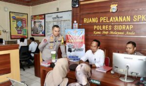 Fantry Taherong Tegas: Layanan Polres Harus Sepenuh Hati!