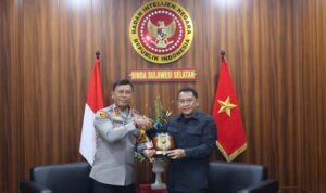 Kapolda Sulsel Silaturahmi ke Kabinda: Solid Jaga Pilkada