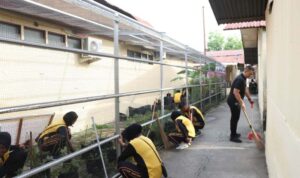 Kapolres Sidrap: Nyaman Kerja, Lingkungan Bersih!