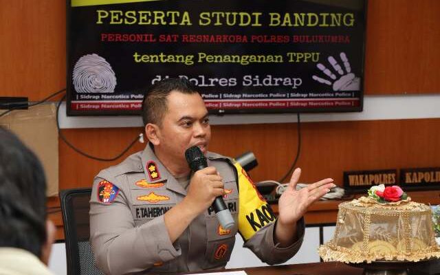 Kapolres Sidrap Sambut Misi Anti-Narkoba Bulukumba!