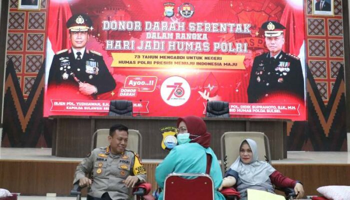 Kombes Didik All Out Giat Donor Darah