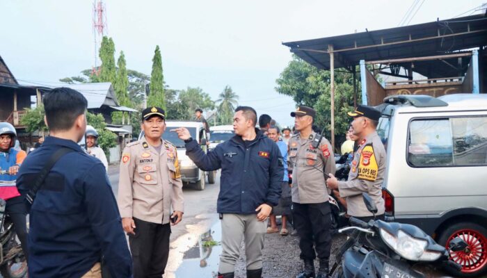 Kapolres Sidrap Terjun Langsung, Amankan Bolalele dari Bencana!