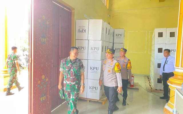 Surat Suara Aman, Dandim dan Kapolres Turun Tangan