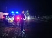 Patroli PREKAT Polsek Telagasari Susuri Wilayah Perbatasan Untuk Antisipasi Gukamtibmas