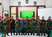 Kodim 0117/Aceh Tamiang Gelar Kegiatan Pembinaan Rencana Tata Ruangan Wilayah Pertahanan Darat Ta. 2024