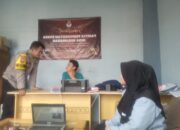 Cooling System, Aipda Indra Hermawan Sambangi Kantor PPS Desa Sukamanah dan Pastikan Keamanan Jelang Pilkada 2024