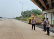 Antisipasi Balapan Liar, Patroli Samapta Polsek Klari Susuri Gerbang Tol Japek 2