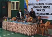 Kapolsek Pagaden Hadiri Acara Pelantikan Dan Bimtek Pengawas TPS Kecamatan Pagaden Subang