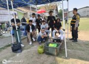 Bhabinkamtibmas Desa Linggar Kec. Rancaekek ajak pemuda karang taruna sukseskan Pilkada Kab. Bandung Tahun 2024