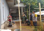 Sinergitas TNI-POLRI Sambangi Warga Masyarakat Dalam Rangka Sosialisasi Pencegahan Money Politic