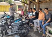 Bhabinkamtibmas Polsek Klari Sambang Warga, Sampaikan Kamtibmas
