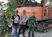 Sinergitas TNI-Polri, Kapolsek Cibuaya melaksanakan penggalangan Kamtibmas di Desa Sedari
