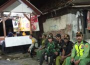 Patroli Polsek cibuaya monitoring Ronda Malam untuk Pencegahan Gangguan Kamtibmas