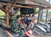 Sinergitas TNI-Polri, Sambang Door to Door Masyarakat di Desa Pinayungan