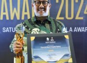 Medali Emas Bhumandala Awards 2024: Kabupaten Bandung Sukses Kelola Informasi Geospasial Batas Desa