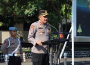 Kabag Ops Polres Majalengka Pimpin Pelaksanaan Apel Pagi Sampaikan Agenda Pengamanan Pilkada.