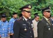 Wakapolres Majalengka Hadiri Upacara Ziarah Nasional Hari Pahlawan di Taman Makam Pahlawan.