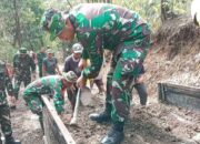 BSMSS Kodim 0614/Kota Cirebon Garap Pengaspalan Jalan.