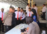 Puluhan Personel Satreskrim Polresta Cirebon Jalani Tes Urine