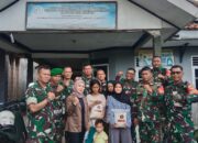 Peduli Anak-Anak Panti Asuhan, Kodim 0614/Kota Cirebon Kembali Bagikan Beras.