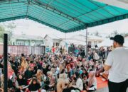 Saya Bersemangat Atas Dukungan ibu ibu di Desa Sipare Pare dan Titi Payung Ucap Aslam