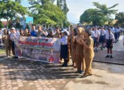 Sat Lantas Polres Pematangsiantar Police Go To School di SMP Negeri 5