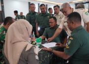 KOREM 063/SGJ GELAR GIAT PENGECEKAN KESEHATAN GUNA PANTAU KONDISI PRAJURIT DAN PNS
