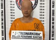Bawa 6 Paket Sabu ,Polres Pematangsiantar Tangkap JS di Jalan Mataram II