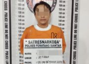 Pemilik 11,13 gram Sabu Berhasil Ditangkap Polres Pematangsiantar dipinggir jalan