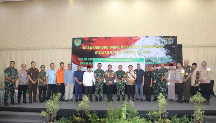 DANREM 063/SUNAN GUNUNG JATI, KOLONEL INF HISTA SHOLEH HARAHA, S.I.P., M.I.P., MENGADAKAN ACARA NGAWANGKONG BERSAMA FORKOPIMDA DAN FKUB SEWILAYAH KOREM 063/SGJ.