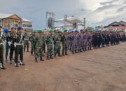 Pastikan Kampanye di wilayah Ketapang berlangsung Kondusif, Kapolres Ketapang turunkan personel Amankan Rapat Umum Paslon Nomor 2 di Lapangan Sepakat