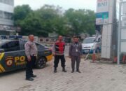 Patroli Siang Polsek Cikampek Pesan Kantibmas Security BNI Cabang Cikampek