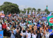 Lebih Dari 20 Ribu Pendukung Hadiri Kampanye Akhir Pasangan No Urut 2 Dadang Supriatna- Ali Syakieb