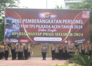 Polda Aceh dan Jajaran Siap Mengamankan TPS pada Pilkada Serentak 2024