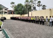 Polres Kediri Kota Kerahkan Ratusan Personel Gabungan Amankan Debat Perdana Pilkada 2024
