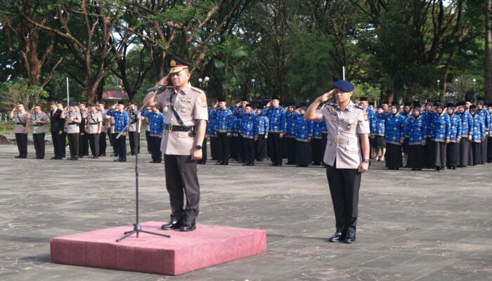 Khidmat HUT KORPRI, Wakapolda Pimpin Penghormatan