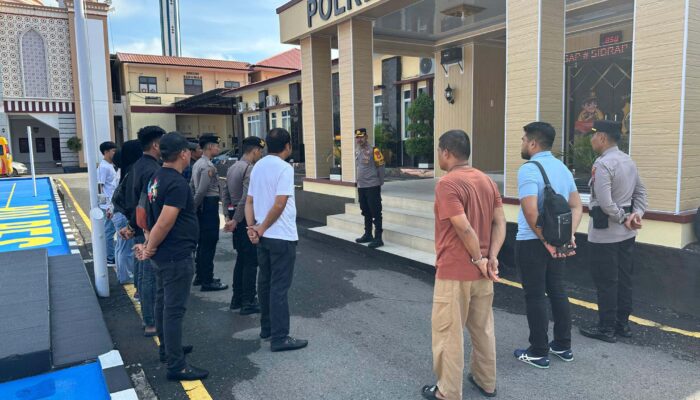 38 Personel Siap Amankan Debat Krusial Sidrap!