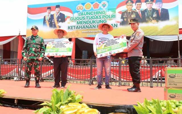 Gugus Tugas Polri: Menyemai Ketahanan Pangan untuk Negeri
