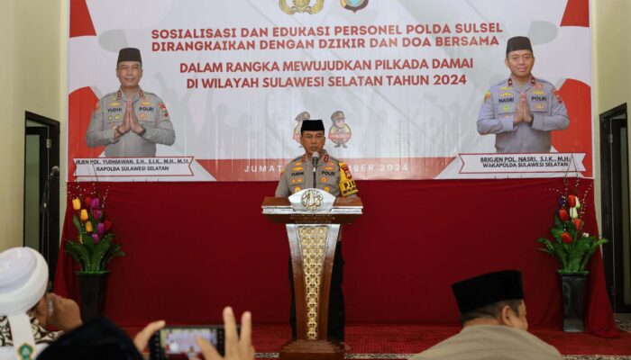 Doa Kapolda untuk Pilkada Damai