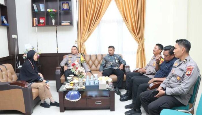Langkah Harmoni Hukum: Kapolres Sidrap Kunjungi Pengadilan Negeri