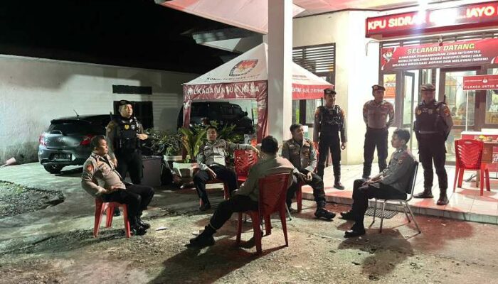 Sat Samapta Polres Sidrap, Garda Malam Penjaga Pilkada